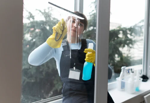 Nettoyage de vitres intérieures et extérieures à Sainte-Féréole